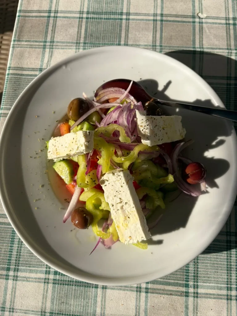 Ladokola grill house tavern skiathos greek salad