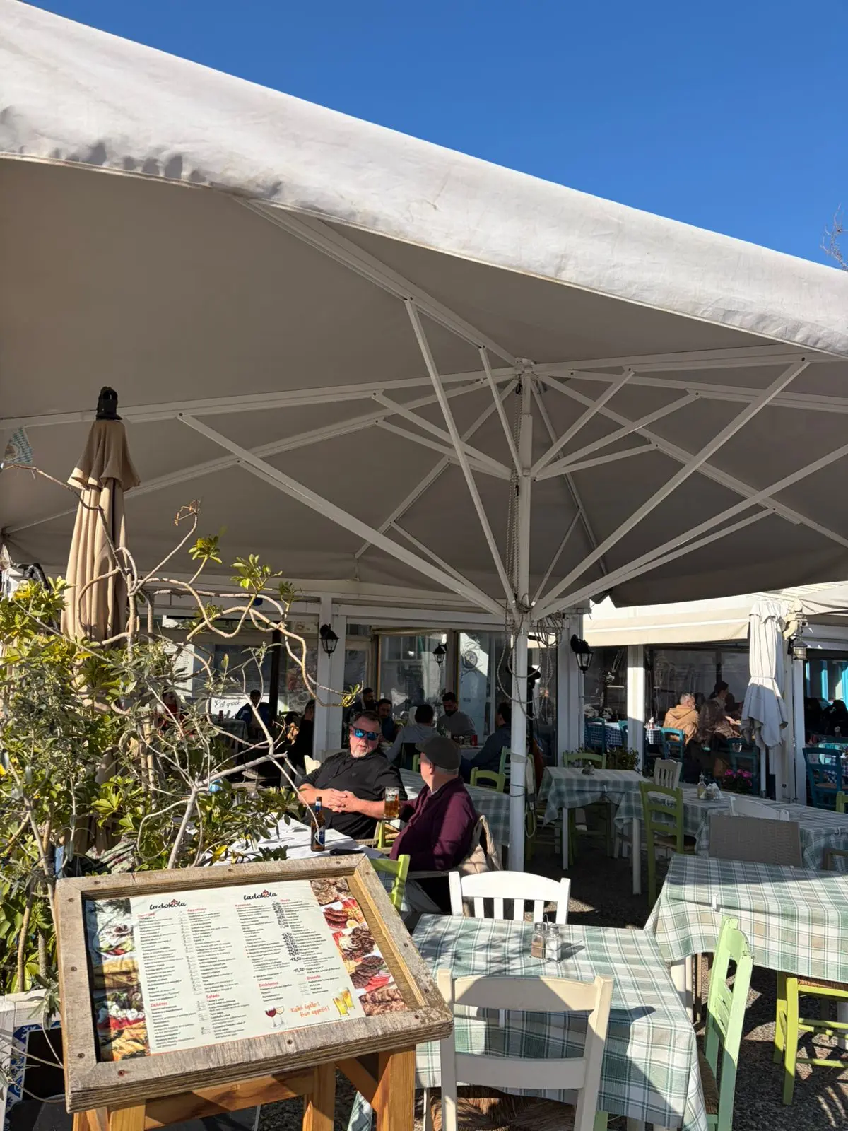 Ladokola tavern grill house in old port skiathos