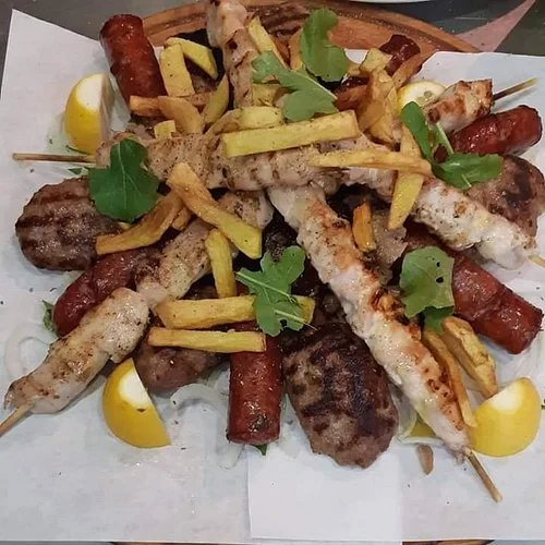 Special souvlaki